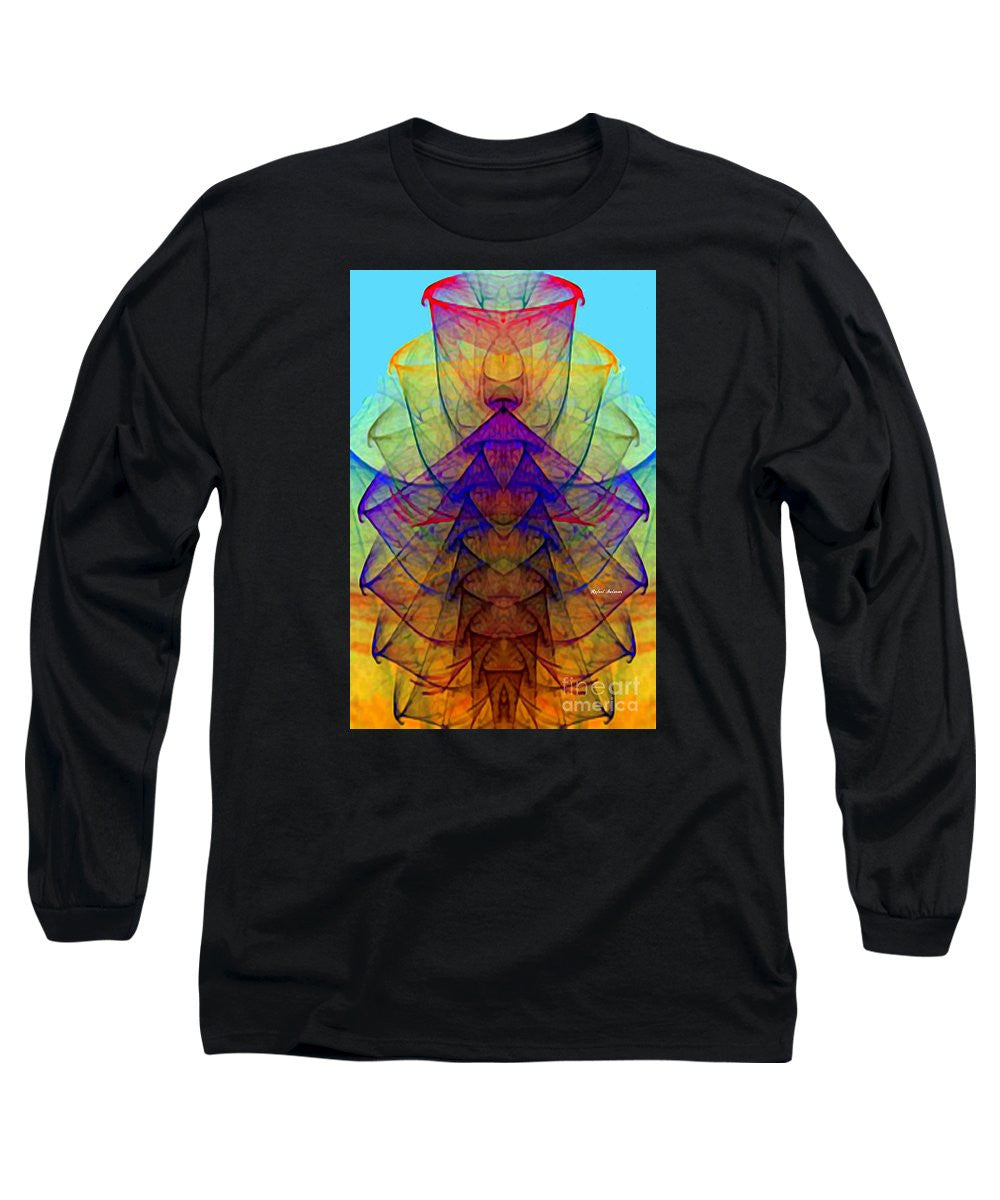 Long Sleeve T-Shirt - Abstract 9714