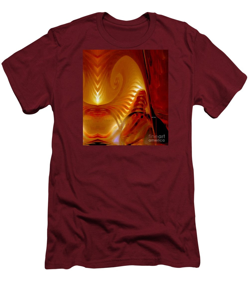 Men's T-Shirt (Slim Fit) - Abstract 9718