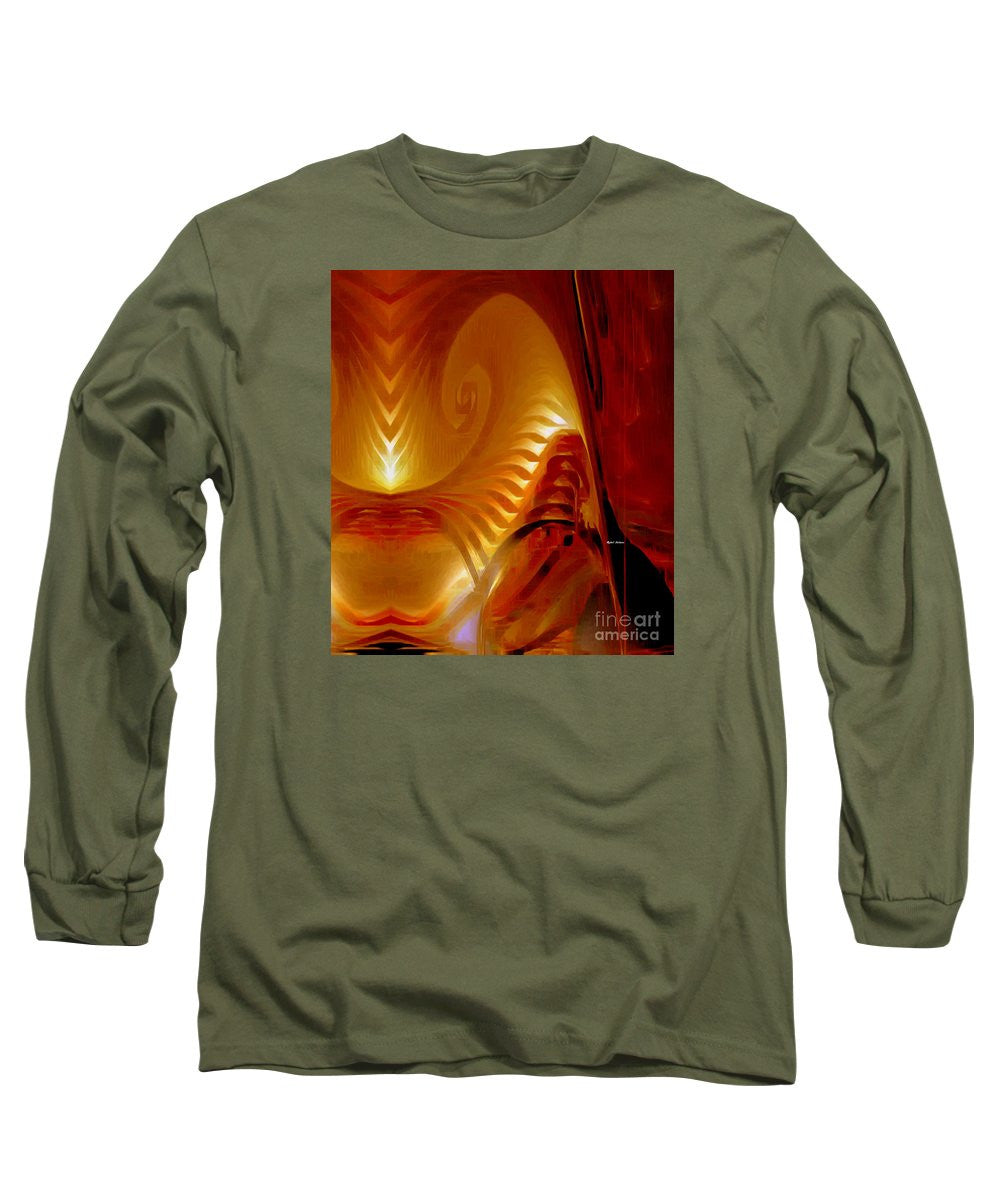 Long Sleeve T-Shirt - Abstract 9718