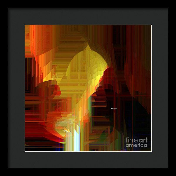 Framed Print - Abstract 9721