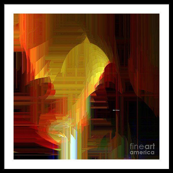 Framed Print - Abstract 9721