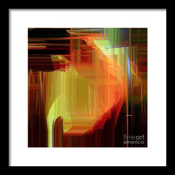 Framed Print - Abstract 9722