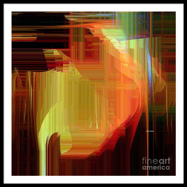 Framed Print - Abstract 9722