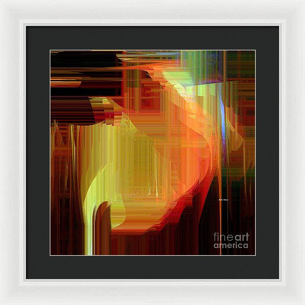 Framed Print - Abstract 9722