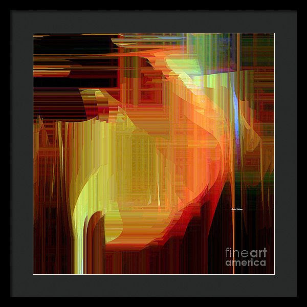 Framed Print - Abstract 9722