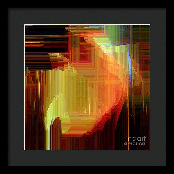 Framed Print - Abstract 9722