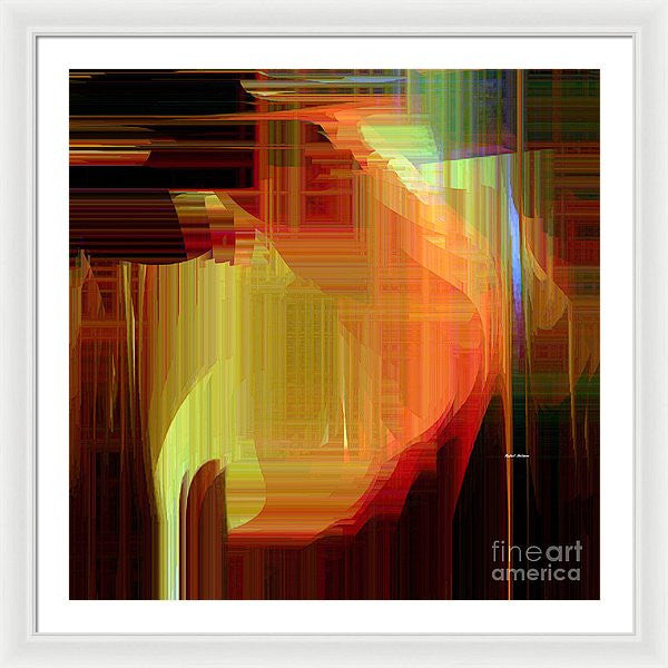 Framed Print - Abstract 9722