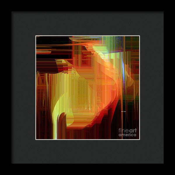 Framed Print - Abstract 9722