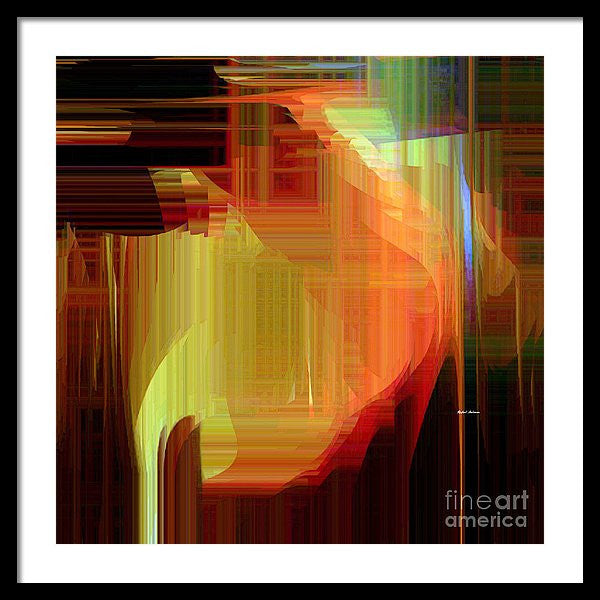 Framed Print - Abstract 9722