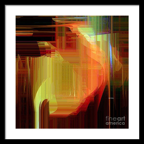 Framed Print - Abstract 9722