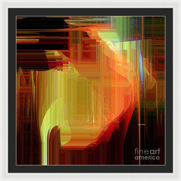 Framed Print - Abstract 9722