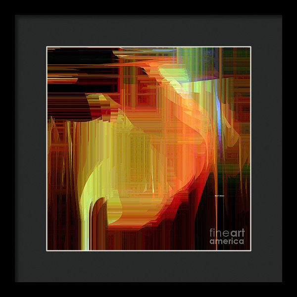 Framed Print - Abstract 9722