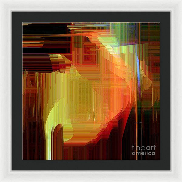 Framed Print - Abstract 9722