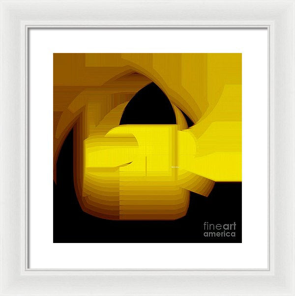 Framed Print - Abstract 9727