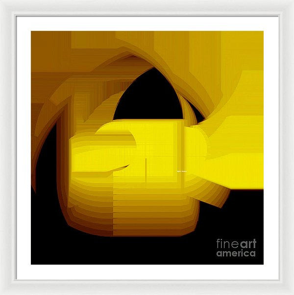 Framed Print - Abstract 9727