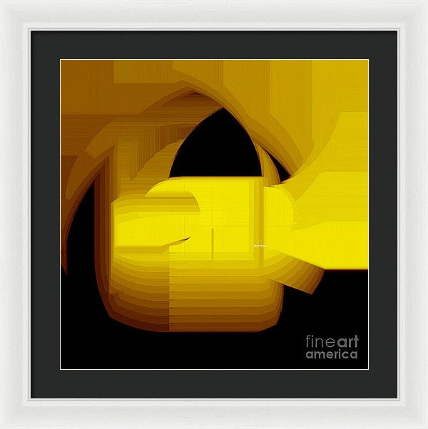 Framed Print - Abstract 9727