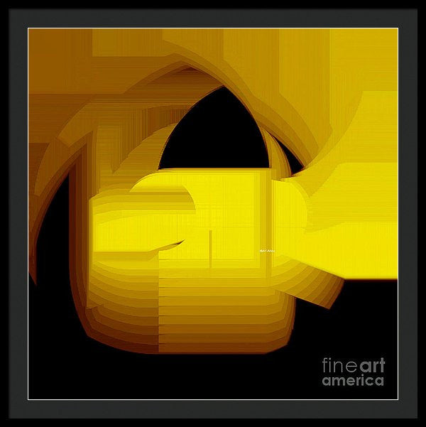 Framed Print - Abstract 9727