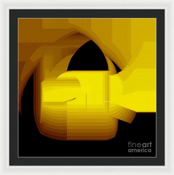 Framed Print - Abstract 9727