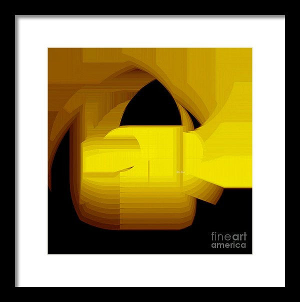 Framed Print - Abstract 9727