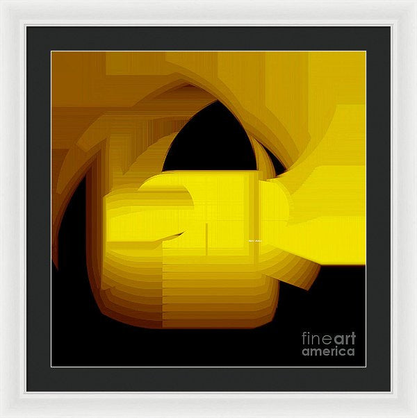 Framed Print - Abstract 9727