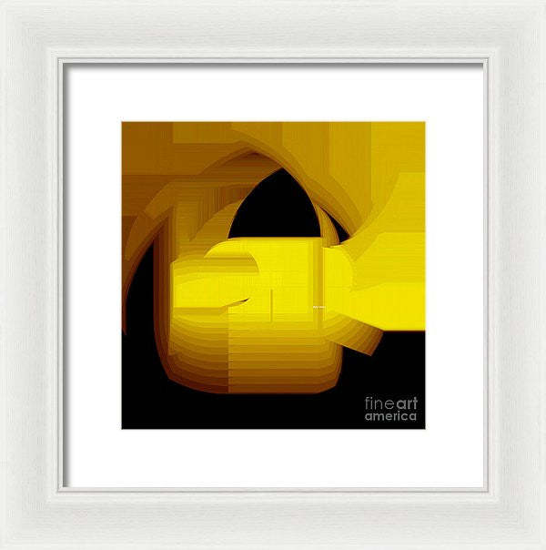 Framed Print - Abstract 9727