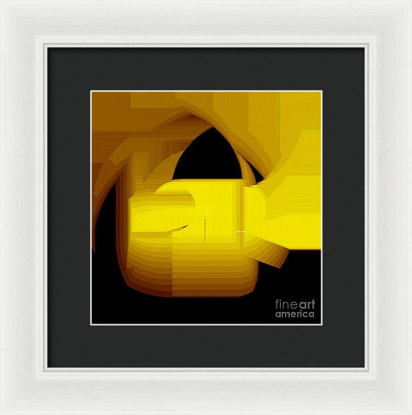 Framed Print - Abstract 9727