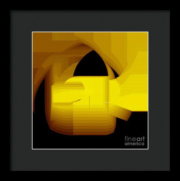 Framed Print - Abstract 9727