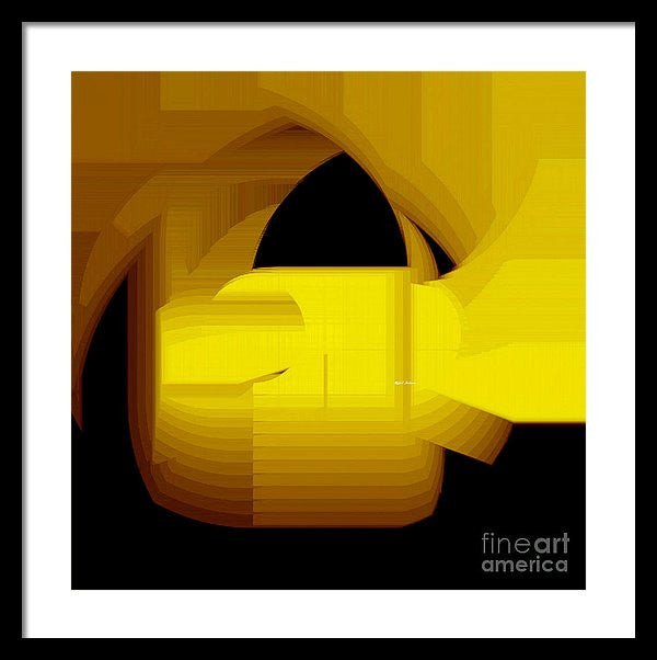 Framed Print - Abstract 9727