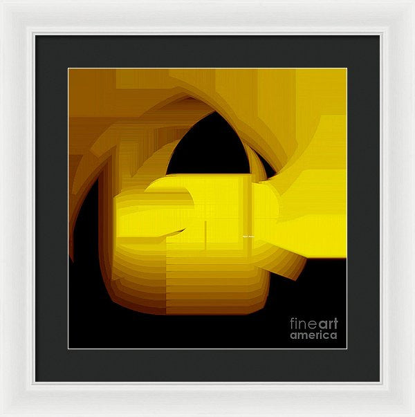 Framed Print - Abstract 9727