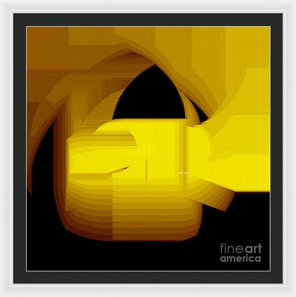 Framed Print - Abstract 9727