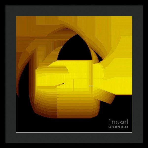 Framed Print - Abstract 9727