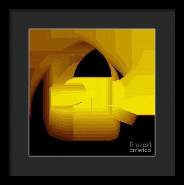 Framed Print - Abstract 9727