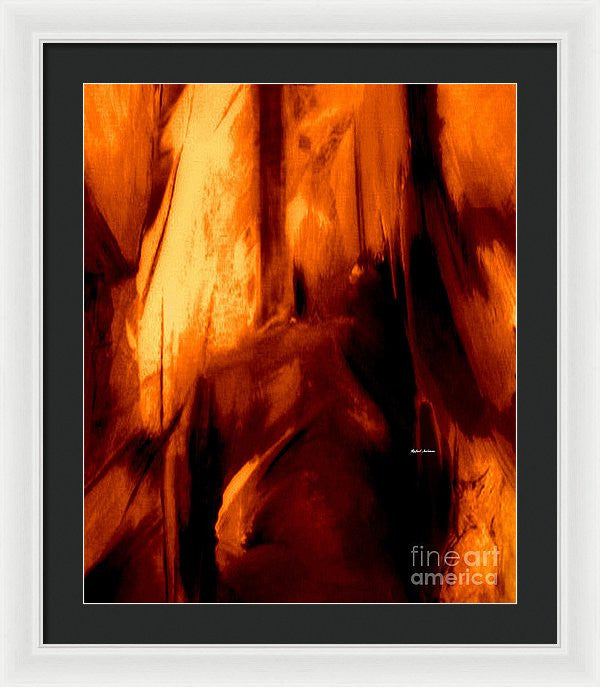 Framed Print - Abstract 9737