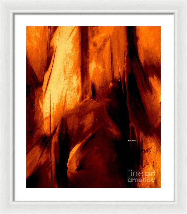 Framed Print - Abstract 9737