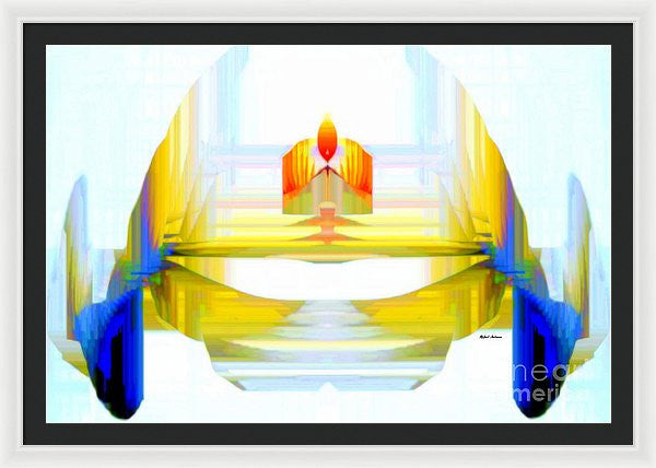 Framed Print - Abstract 9738