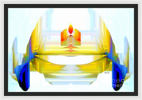 Framed Print - Abstract 9738