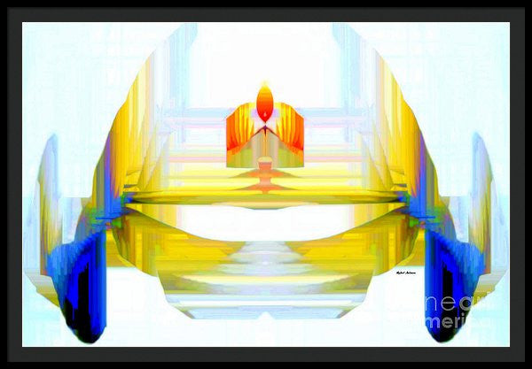 Framed Print - Abstract 9738