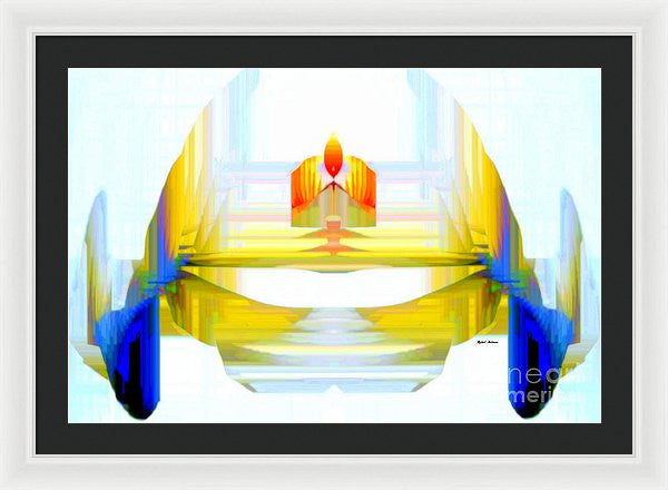 Framed Print - Abstract 9738