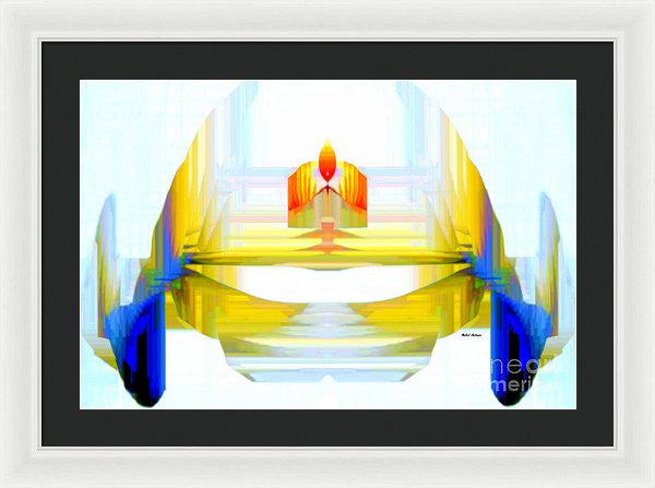 Framed Print - Abstract 9738