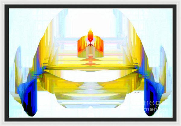 Framed Print - Abstract 9738