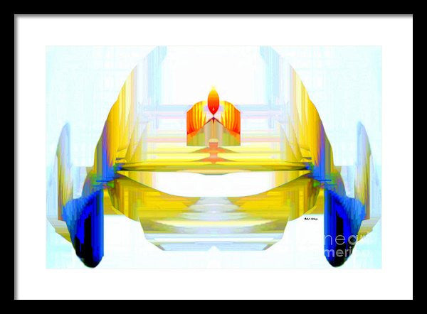 Framed Print - Abstract 9738