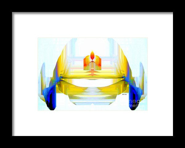 Framed Print - Abstract 9738