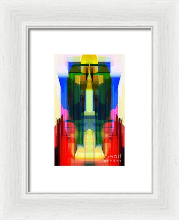 Framed Print - Abstract 9739