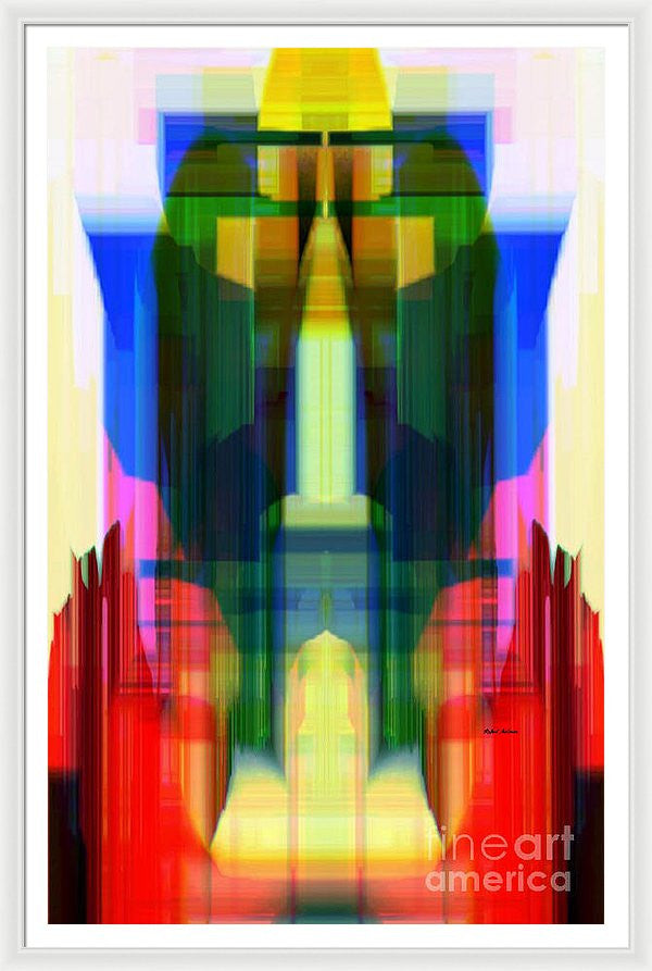 Framed Print - Abstract 9739