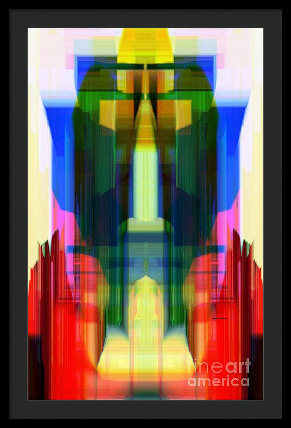 Framed Print - Abstract 9739