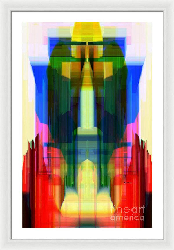 Framed Print - Abstract 9739