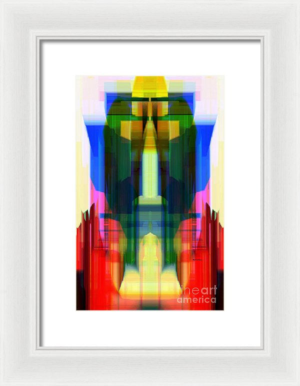 Framed Print - Abstract 9739