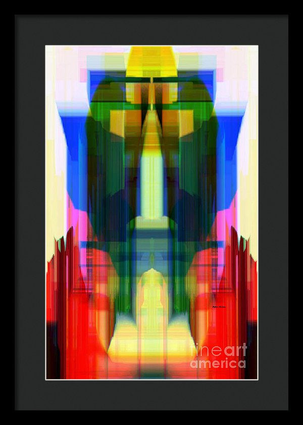 Framed Print - Abstract 9739