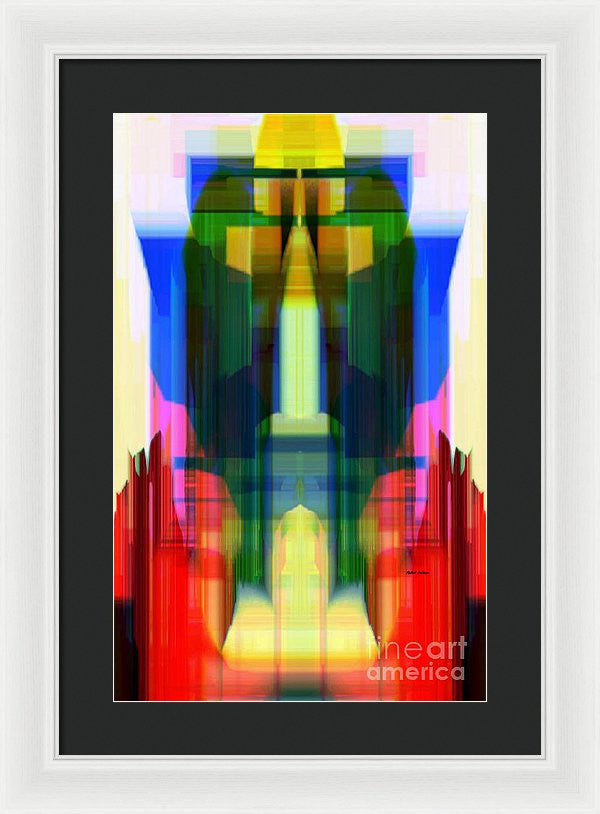 Framed Print - Abstract 9739