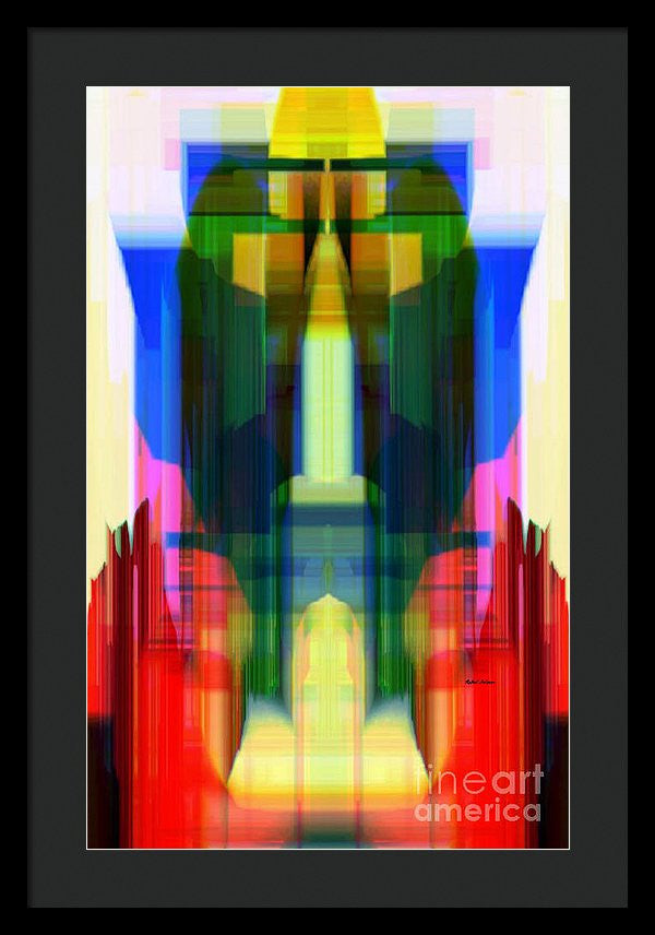 Framed Print - Abstract 9739